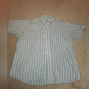 Vintage Van Heusen Button Up Lightweight XL Shirt
